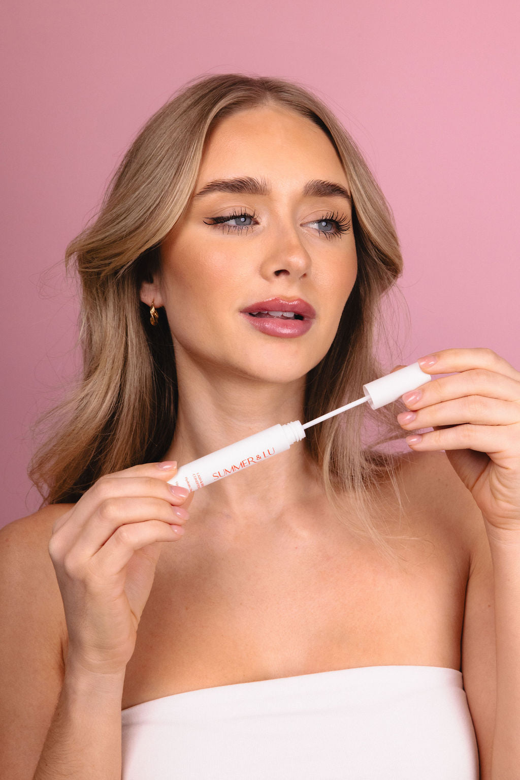 Lightweight, fast-absorbing Lash & Brow Conditioner serum perfect for daily use