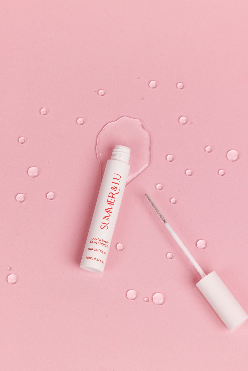 Lash & Brow Conditioner serum designed to hydrate and strengthen lashes and brows