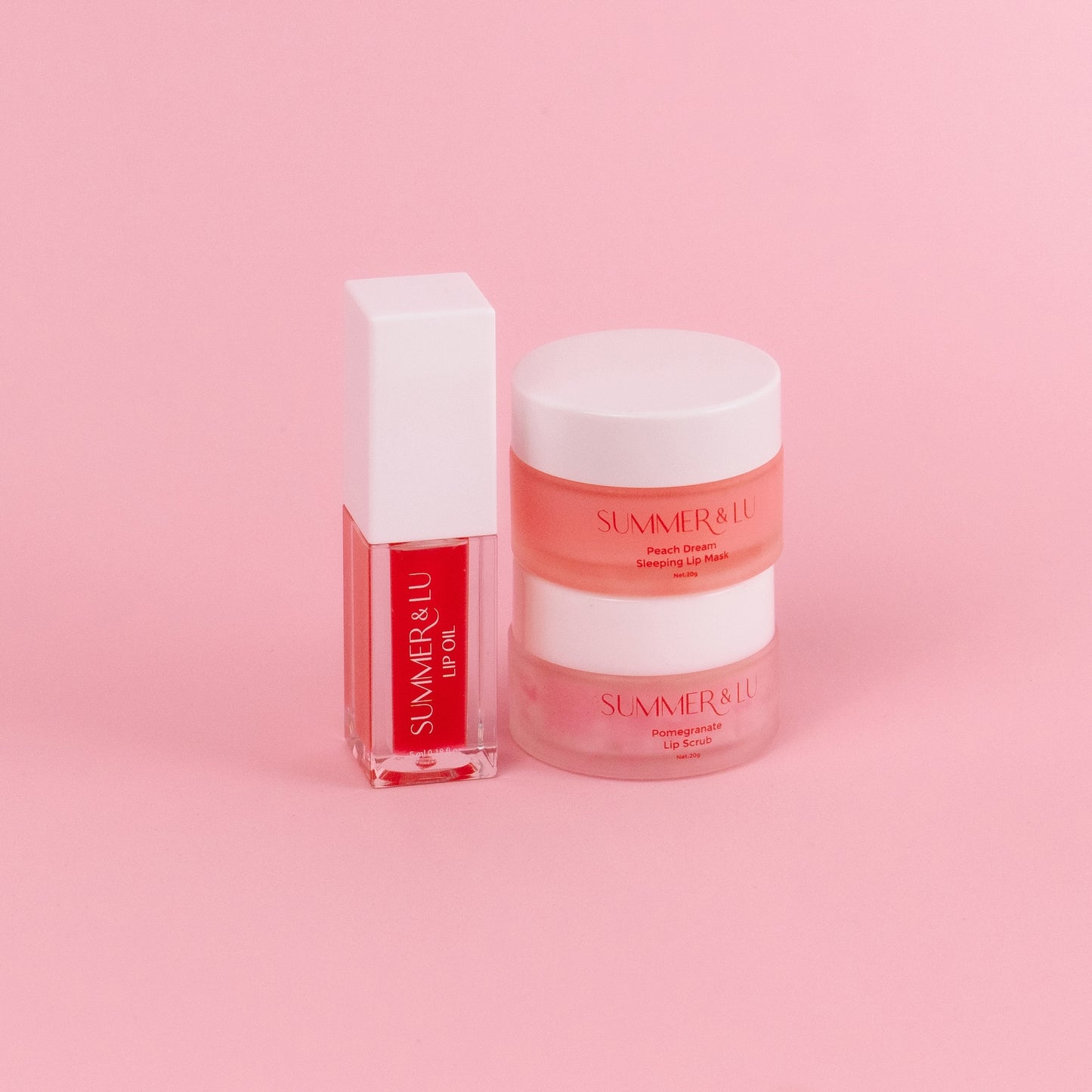 Lip Essentials Bundle enriched with nourishing oils and fruit extracts