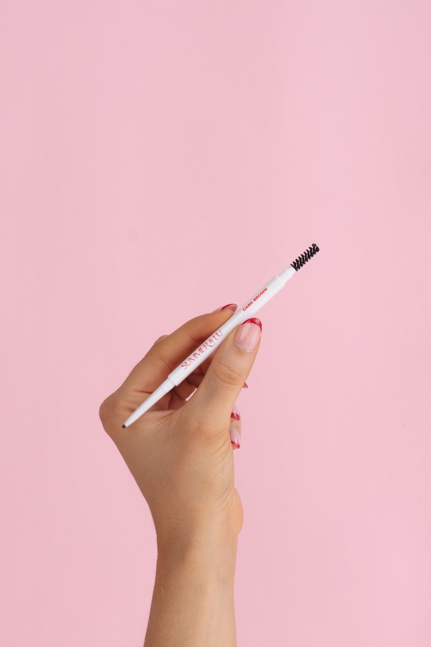 Slim Brow Pencil with precision tip and built-in comb for defined brows